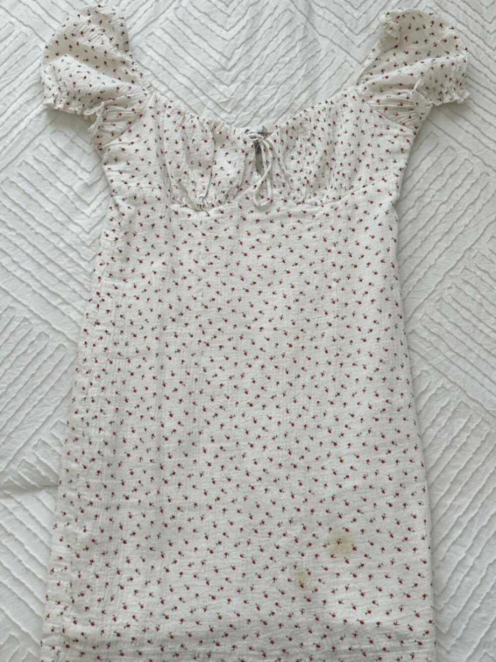 princess polly white mini dress